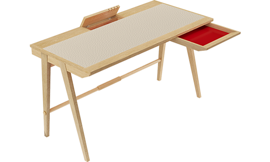 Inspire Writing Table Ash