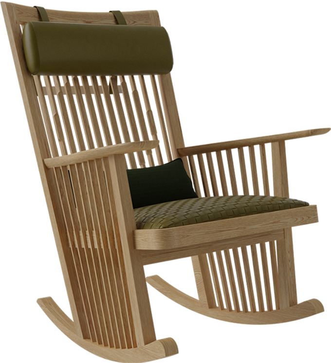 Viraasat Rocking Chair