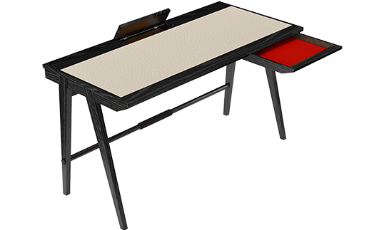 Inspire Writing Table Black