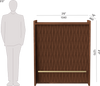 Wave Bar Cabinet