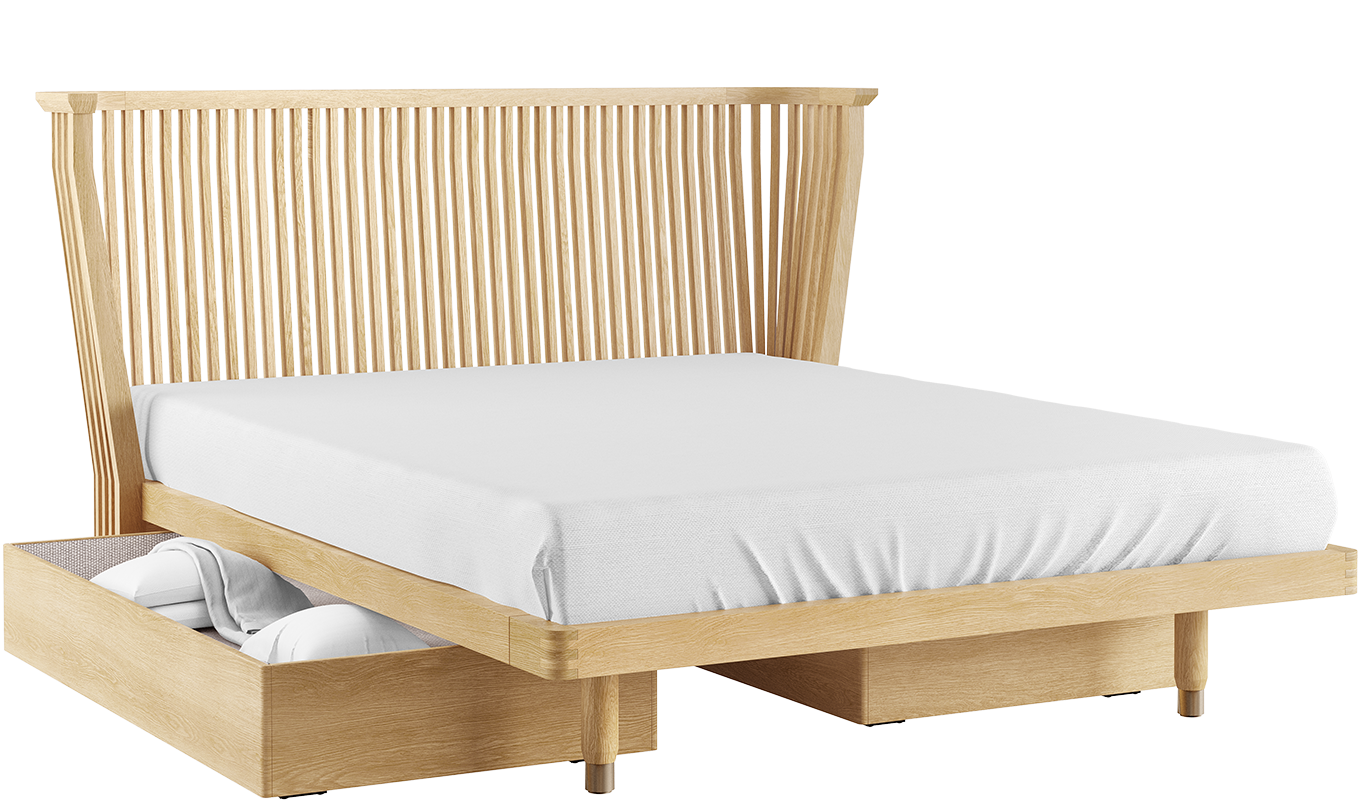 Aagosh Bed with Loose Drawer