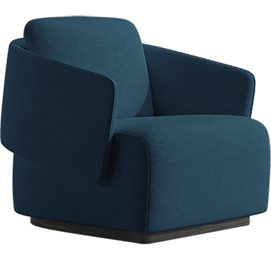 Nirvana Lounge Chair Blue